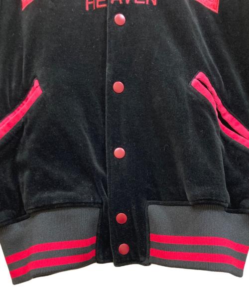 Hysteric Glamour（ヒステリックグラマー）Hysteric Glamour (ヒステリックグラマー) アプリケットジャケット ブラック サイズ:Lの古着・服飾アイテム