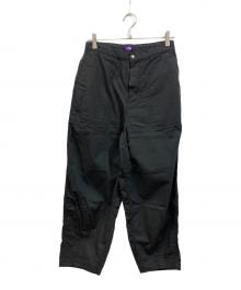 THE NORTHFACE PURPLELABEL（ザ・ノースフェイス パープルレーベル）の古着「Ripstop Wide Cropped Field Pants」｜ブラック