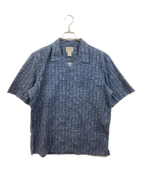L.L.Bean（エルエルビーン）L.L.Bean (エルエルビーン) オープンカラーシャツ ブルー サイズ:Lの古着・服飾アイテム