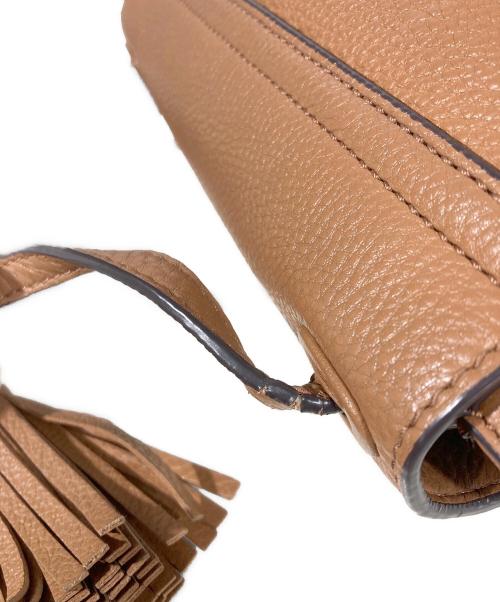 TORY BURCH（トリーバーチ）TORY BURCH (トリーバーチ) ショルダーバッグ ブラウンの古着・服飾アイテム