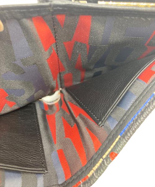 Vivienne Westwood ANGLOMANIA（ヴィヴィアンウエストウッドアングロマニア）Vivienne Westwood ANGLOMANIA (ヴィヴィアンウエストウッドアングロマニア) 3つ折り財布 マルチカラーの古着・服飾アイテム