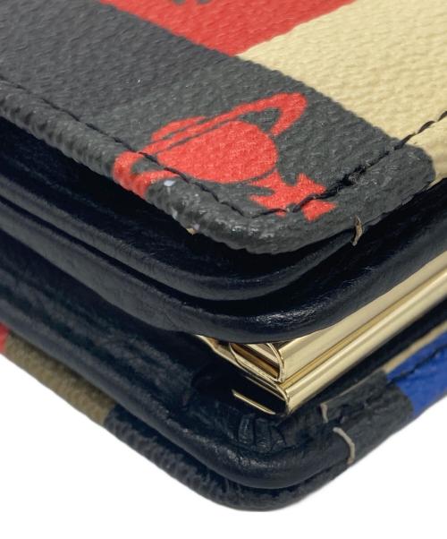 Vivienne Westwood ANGLOMANIA（ヴィヴィアンウエストウッドアングロマニア）Vivienne Westwood ANGLOMANIA (ヴィヴィアンウエストウッドアングロマニア) 3つ折り財布 マルチカラーの古着・服飾アイテム