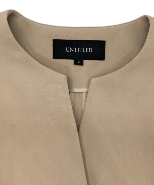UNTITLED（アンタイトル）UNTITLED (アンタイトル) スプリングコート ベージュ サイズ:SIZE 2の古着・服飾アイテム