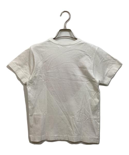 PLAY COMME des GARCONS（プレイコムデギャルソン）PLAY COMME des GARCONS (プレイコムデギャルソン) ハートロゴTシャツ ホワイト サイズ:Mの古着・服飾アイテム