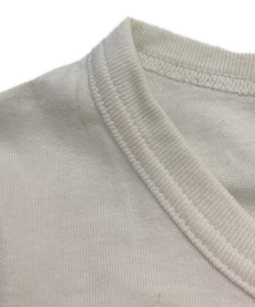PLAY COMME des GARCONS（プレイコムデギャルソン）PLAY COMME des GARCONS (プレイコムデギャルソン) ハートロゴTシャツ ホワイト サイズ:Mの古着・服飾アイテム