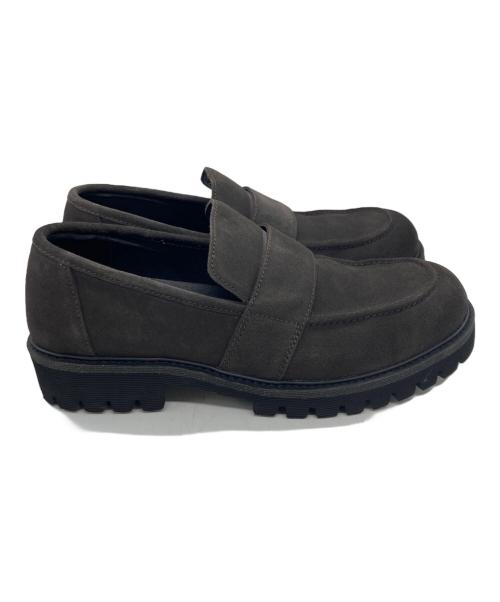 UNITED TOKYO（ユナイテッドトーキョー）UNITED TOKYO (ユナイテッドトーキョー) タンクソールローファー グレー サイズ:SIZE 3の古着・服飾アイテム