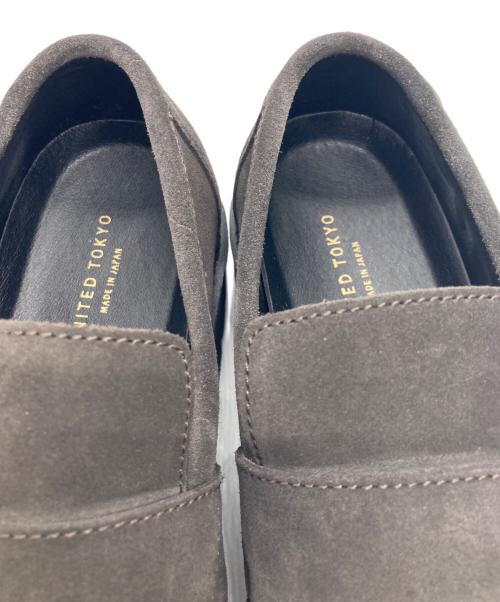 UNITED TOKYO（ユナイテッドトーキョー）UNITED TOKYO (ユナイテッドトーキョー) タンクソールローファー グレー サイズ:SIZE 3の古着・服飾アイテム