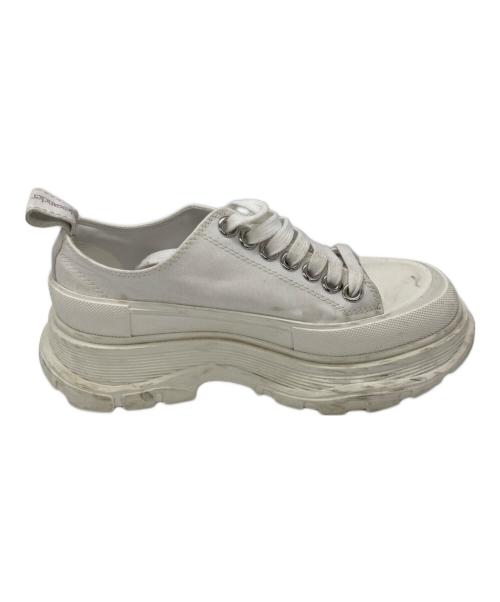 ALEXANDER McQUEEN（アレキサンダーマックイーン）ALEXANDER McQUEEN (アレキサンダーマックイーン) Tread Slick ホワイト サイズ:SIZE 35の古着・服飾アイテム