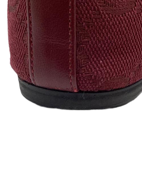 GUCCI（グッチ）GUCCI (グッチ) ホースビットフラットバレエシューズ ボルドー サイズ:35の古着・服飾アイテム