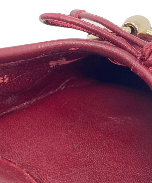 GUCCI（グッチ）GUCCI (グッチ) ホースビットフラットバレエシューズ ボルドー サイズ:35の古着・服飾アイテム