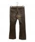 Obelisk (オベリスク) 花柄ブーツカットデニムパンツ ブラウン サイズ:28：17000円