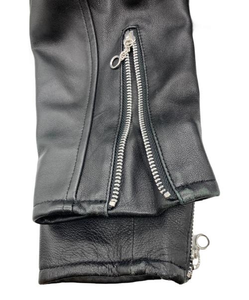 Retro Grade（レトログレード）Retro Grade (レトログレード) シープレザー トラッカー ライダースジャケット ブラック サイズ:Lの古着・服飾アイテム