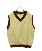 TTT MSWティー）の古着「New Standard Knit Vest」｜イエロー