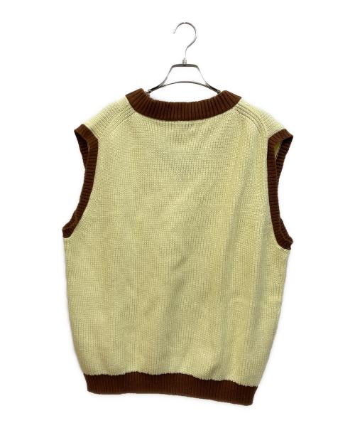 TTT MSW（ティー）TTT MSW (ティー) New Standard Knit Vest イエロー サイズ:SIZE Lの古着・服飾アイテム