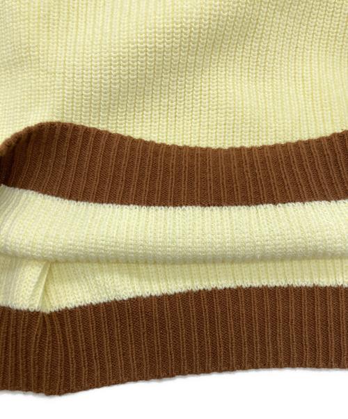 TTT MSW（ティー）TTT MSW (ティー) New Standard Knit Vest イエロー サイズ:SIZE Lの古着・服飾アイテム