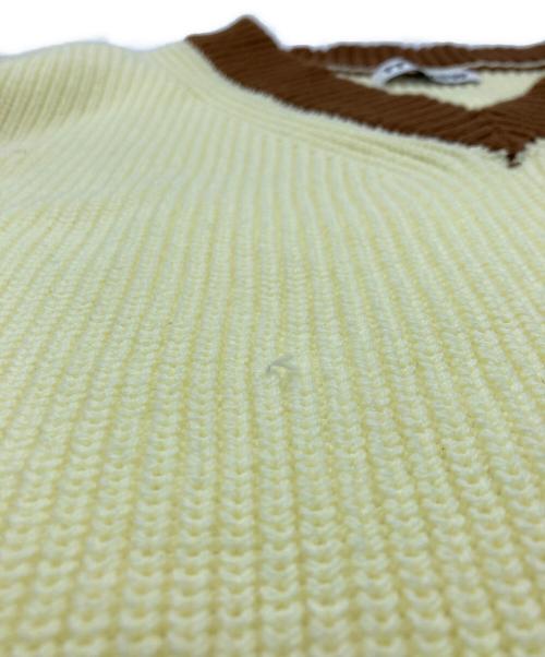 TTT MSW（ティー）TTT MSW (ティー) New Standard Knit Vest イエロー サイズ:SIZE Lの古着・服飾アイテム
