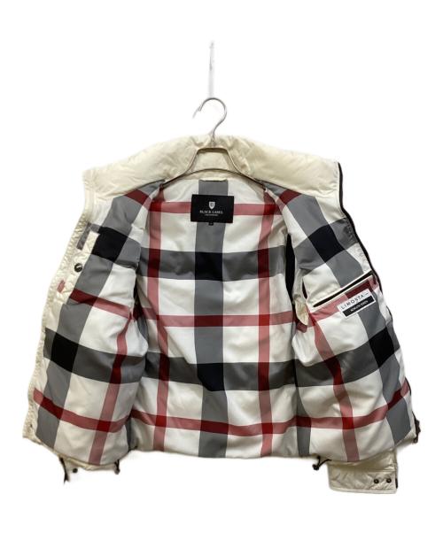 BLACK LABEL CRESTBRIDGE（ブラックレーベル クレストブリッジ）BLACK LABEL CRESTBRIDGE (ブラックレーベル クレストブリッジ) ダウンジャケット アイボリー サイズ:SIZE Mの古着・服飾アイテム