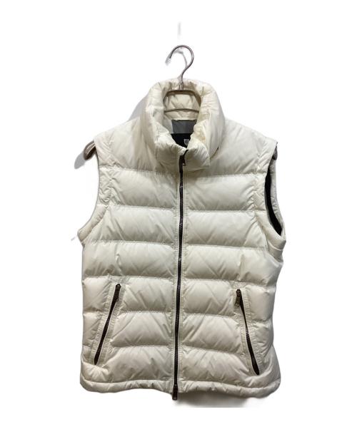 BLACK LABEL CRESTBRIDGE（ブラックレーベル クレストブリッジ）BLACK LABEL CRESTBRIDGE (ブラックレーベル クレストブリッジ) ダウンジャケット アイボリー サイズ:SIZE Mの古着・服飾アイテム