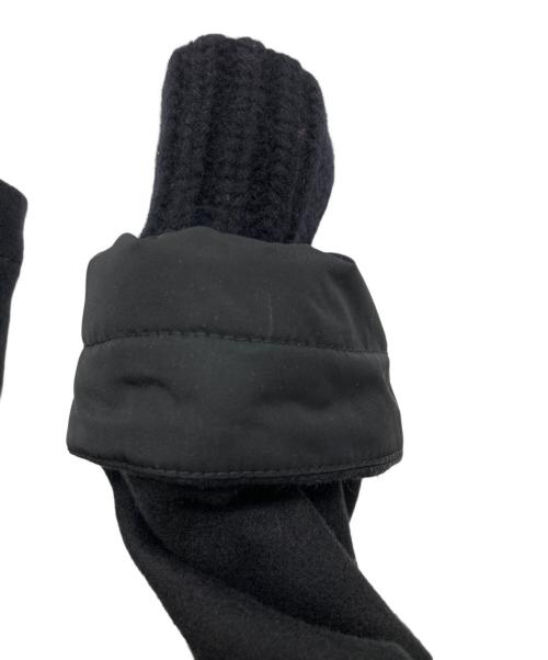 MARNI（マルニ）MARNI (マルニ) ウール切替ダウンコート ブラック サイズ:38の古着・服飾アイテム