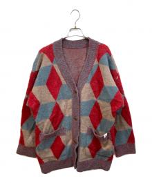 Vivienne Westwood RED LABEL（ヴィヴィアンウエストウッドレッドレーベル）の古着「ニットカーディガン」｜レッド