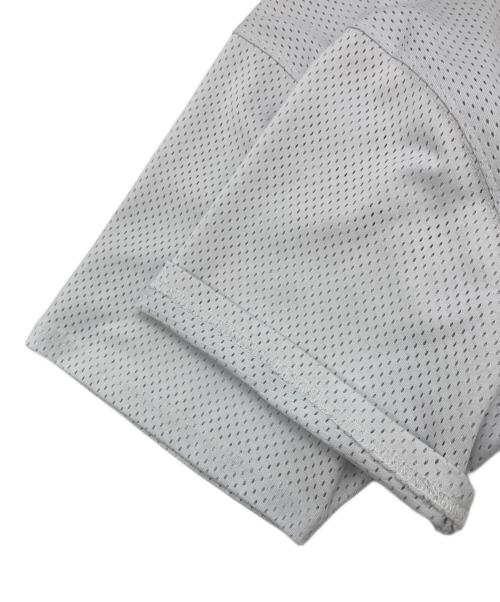 stussy（ステューシー）stussy (ステューシー) メッシュカットソー ホワイト サイズ:XLの古着・服飾アイテム