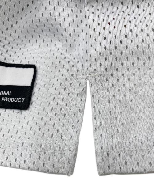 stussy（ステューシー）stussy (ステューシー) メッシュカットソー ホワイト サイズ:XLの古着・服飾アイテム