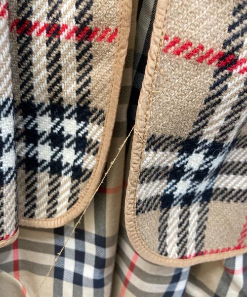 Burberry's（バーバリーズ）Burberry's (バーバリーズ) 裏ノバチェックライナー付トレンチコート ベージュ サイズ:SIZE 9AB2の古着・服飾アイテム