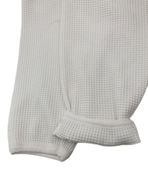 THE NORTH FACE（ザ ノース フェイス）THE NORTH FACE (ザ ノース フェイス) ENRIDE WAFFLE HOODIE ホワイト サイズ:Lの古着・服飾アイテム