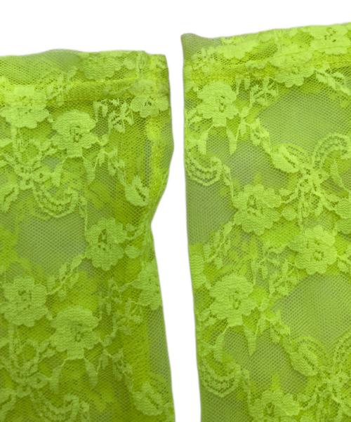 MAISON SPECIAL（メゾンスペシャル）MAISON SPECIAL (メゾンスペシャル) レースタートルトップス イエロー サイズ:	SIZE Freeの古着・服飾アイテム