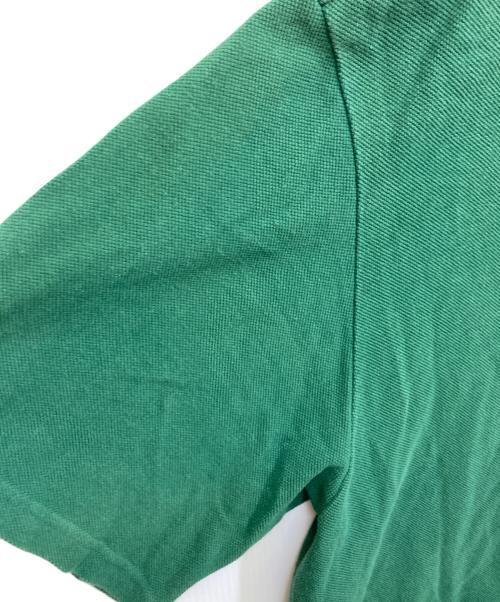 paragraph（パラグラフ）Paragraph (パラグラフ) オーバーサイズポロシャツ グリーン サイズ:Freeの古着・服飾アイテム