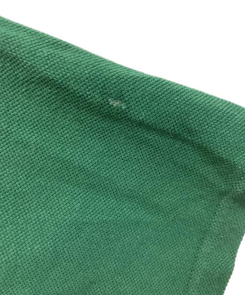 paragraph（パラグラフ）Paragraph (パラグラフ) オーバーサイズポロシャツ グリーン サイズ:Freeの古着・服飾アイテム