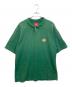Paragraph（パラグラフ）の古着「オーバーサイズポロシャツ」｜グリーン