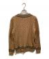 LAUREN RALPH LAUREN (ローレンラルフローレン) ケーブルニット/コットンクリケットセーター ブラウン サイズ:SIZE L：7000円
