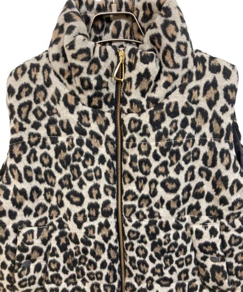 margaux vintage（マルゴー ヴィンテージ）Margaux vintage (マルゴー ヴィンテージ) ヒョウ柄ベスト ブラウン サイズ:SIZE Freeの古着・服飾アイテム