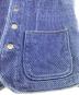 中古・古着 MOMOTARO JEANS (桃太郎ジーンズ) 刺し子ベスト ネイビー サイズ:36：7000円