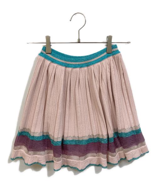 rurumu（ルルムウ）rurumu (ルルムウ) Jklp emb knit set up ピンク サイズ:サイズ表記なしの古着・服飾アイテム