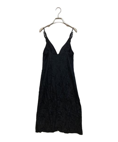 Mame Kurogouchi（マメクロゴウチ）Mame Kurogouchi (マメクロゴウチ) Floral Jacquard Camisole Dress ブラック サイズ:SIZE 2の古着・服飾アイテム