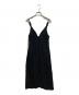 Mame Kurogouchi（マメクロゴウチ）の古着「Floral Jacquard Camisole Dress」｜ブラック