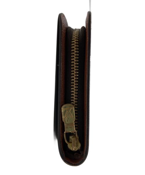 LOUIS VUITTON（ルイ ヴィトン）LOUIS VUITTON (ルイ ヴィトン) ポルトモネ・ジップ ブラウンの古着・服飾アイテム