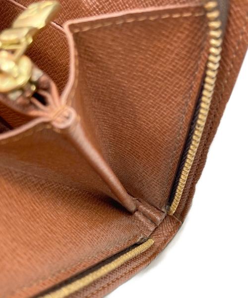 LOUIS VUITTON（ルイ ヴィトン）LOUIS VUITTON (ルイ ヴィトン) ポルトモネ・ジップ ブラウンの古着・服飾アイテム