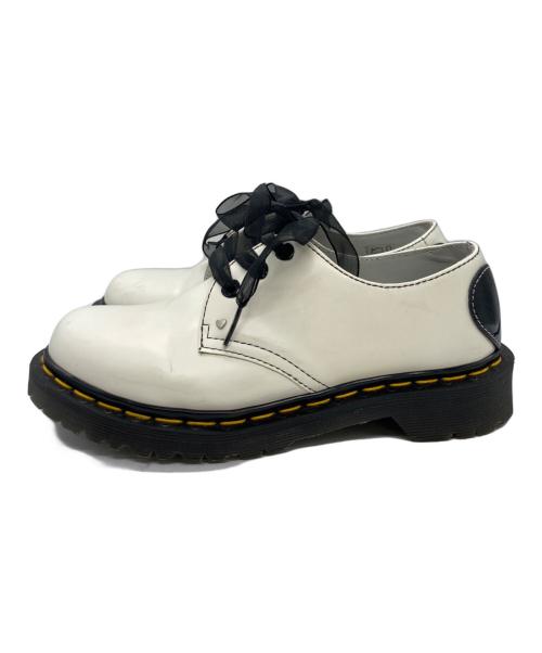 Dr.Martens（ドクターマーチン）Dr.Martens (ドクターマーチン) HEARTS 3 EYE SHOE ホワイト サイズ:SIZE UK 3の古着・服飾アイテム