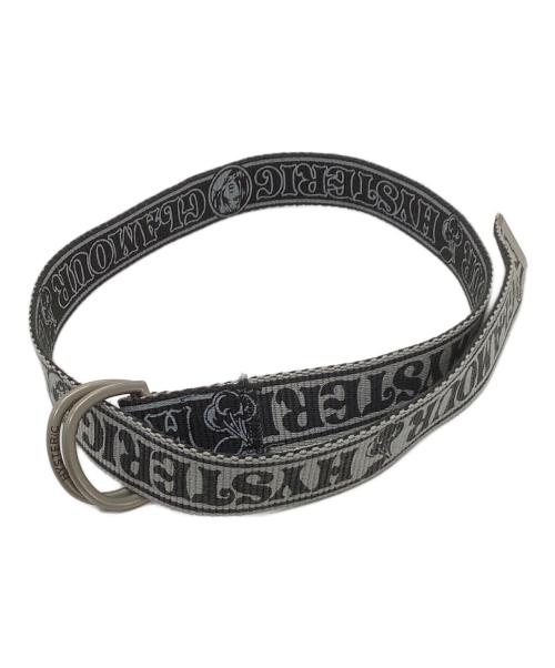 Hysteric Glamour（ヒステリックグラマー）Hysteric Glamour (ヒステリックグラマー) リングベルト ブラックの古着・服飾アイテム
