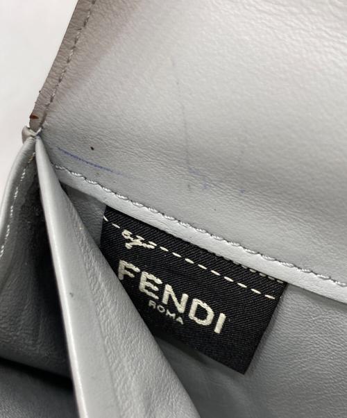 FENDI（フェンディ）FENDI (フェンディ) 長財布 ブルーの古着・服飾アイテム