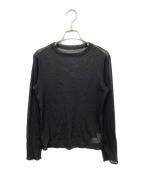 La nature lingeラ ナチュール ラーンジュ）の古着「シアーチュールプルオーバー」｜ブラック