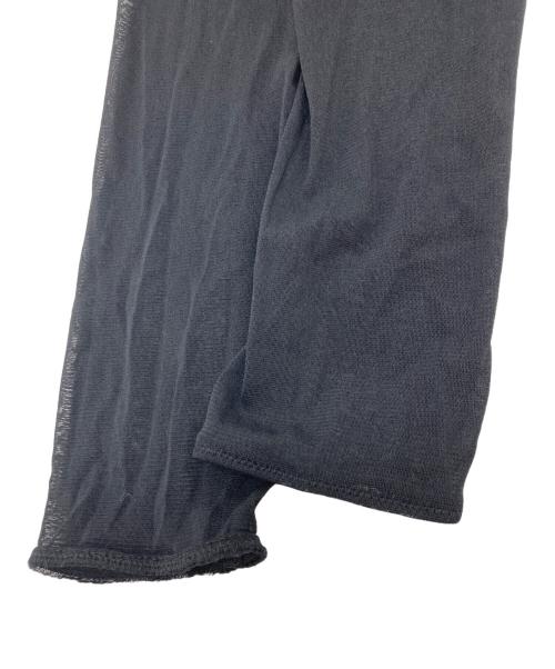 La nature linge（ラ ナチュール ラーンジュ）La nature linge (ラ ナチュール ラーンジュ) シアーチュールプルオーバー ブラック サイズ:Freeの古着・服飾アイテム