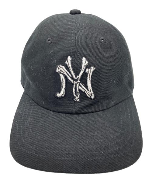 BASICKS（ベイシックス）BASICKS (ベイシックス) bone new york cap ブラックの古着・服飾アイテム