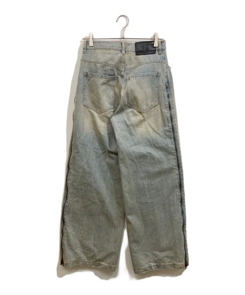 adidas（アディダス）adidas (アディダス) Adilenium Season 3 Zip Washed Denim Pants インディゴ サイズ:SIZE 27の古着・服飾アイテム