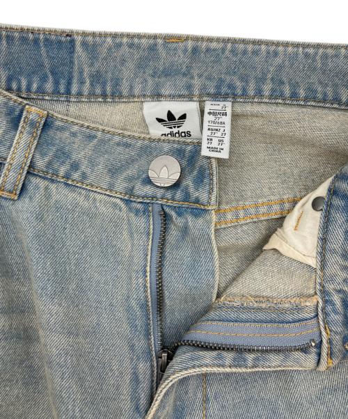 adidas（アディダス）adidas (アディダス) Adilenium Season 3 Zip Washed Denim Pants インディゴ サイズ:SIZE 27の古着・服飾アイテム