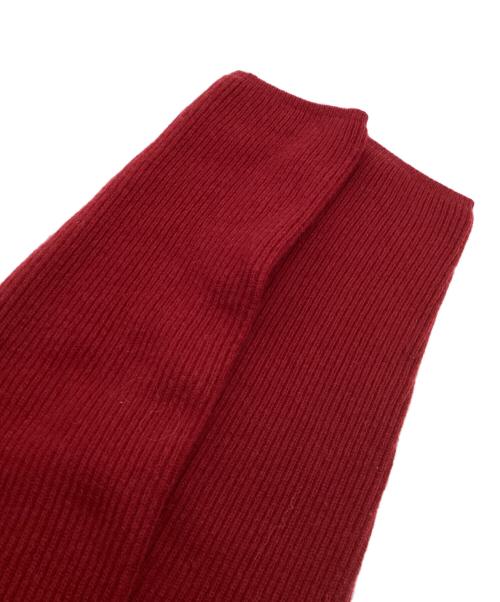'S Max Mara（エスマックスマーラ）'S Max Mara (エスマックスマーラ) カシミア混タートルネックニット レッド サイズ:Ｌの古着・服飾アイテム