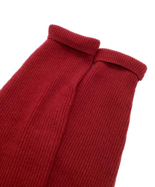 'S Max Mara（エスマックスマーラ）'S Max Mara (エスマックスマーラ) カシミア混タートルネックニット レッド サイズ:Ｌの古着・服飾アイテム